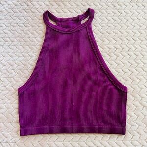 Forever 21 Purple Racer Back Tank Top